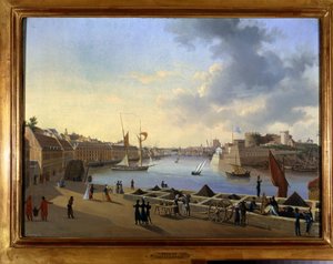 Der Hafen von Brest und das Artillerielager, ca. 1820