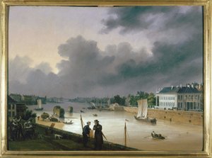 Der Hafen von Nantes, ca. 1820