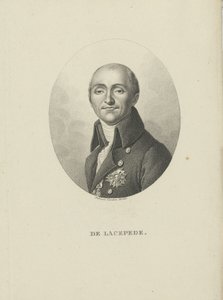 Bernard-Germain-Etienne de la Ville-sur-Illon, comte de Lacépède 1756-1815, ca. 1810 von Ambroise Tardieu
