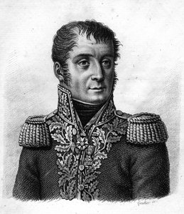 General Mouton-Duvernet (Régis Barthélemy, Baron Mouton-Duvernet), französischer General (1769-1816). In 