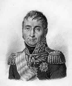 Jean Dominique COMPANS (1769-1845) - in „Portraits der französischen Generäle nach den Siegen und Eroberungen der Franzosen“. Graviert von Ambroise Tardieu im Jahr 1818. Stella Collection