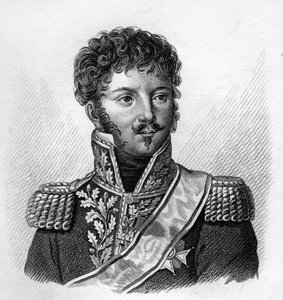 Louis Pierre de Montbrun (1770-1812) Ritter von Montbrun und des Reiches, dann Baron von Montbrun und des Reiches, dann Graf von Montbrun - in "Portraits der französischen Generäle nach den Siegen und Eroberungen der Franzosen". Graviert von Ambroise Tardi