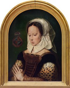 Frau beim Gebet von Ambrosius (after) Benson