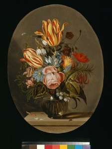Eine Vase mit Blumen, ca. 1633 von Ambrosius the Younger Bosschaert