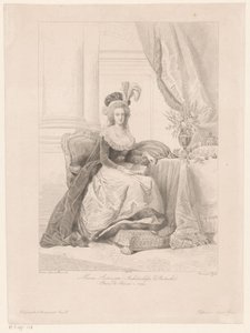 Porträt von Marie Antoinette, Königin von Frankreich