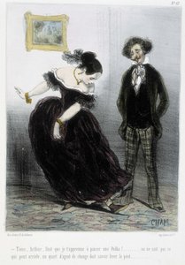 Karikatur - in „Madeleines“ von Cham, ca. 1870-1880 von Amédée de Noé