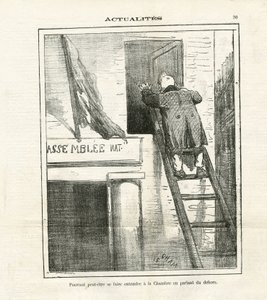 Illustration von Cham in Le Charivari