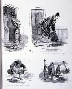 Illustration für Die Kunst des Zunehmens und Abnehmens von Amédée de Noé