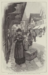 Blinde Liebe, von Wilkie Collins von Amedee Forestier