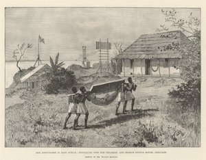 Die Portugiesen in Ostafrika, Signalposten für Dampfer und Senhor Pintos Haus, Chilvane