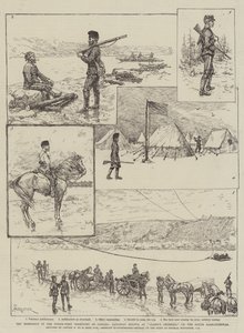 Die Rebellion im Nordwestterritorium von Kanada, Kanadische Miliz bei Clark
