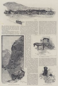 Der Sonnenstrahl in Norwegen, von Lady Brassey von Amedee Forestier