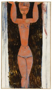 Karyatide, 1913 von Amedeo Modigliani