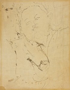 Diego Rivera, 1915 von Amedeo Modigliani