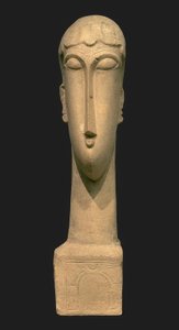 Kopf einer Frau von Amedeo Modigliani