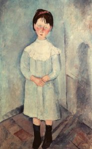 Das kleine Mädchen in Blau