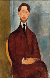 Porträt von Leopold Zborowski von Amedeo Modigliani