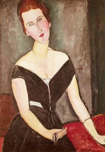 Porträt von Madame Georges Van Muyden, von Amedeo Modigliani (1884-1920)