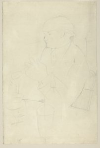 Porträt von Vallin von Amedeo Modigliani