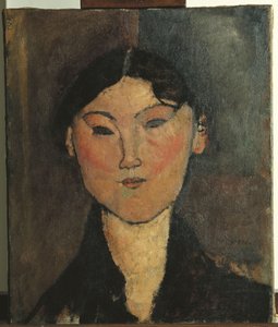 Porträt einer Frau von Amedeo Modigliani