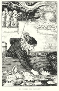 Er pflückte die Seerose (Gravur) von Amelia M. (attr.to) Bowerley or Bauerle