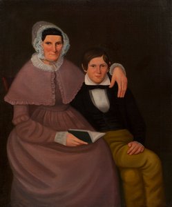 Porträt von Hannah und Joseph Cresswell