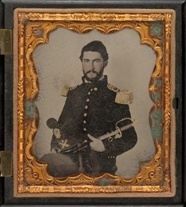 Zweiter Leutnant Henry W. Hayden von American 19th Century