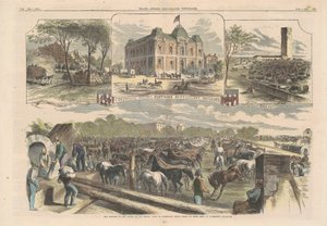 Kriegsskizzen in der Hauptstadt von American 19th Century