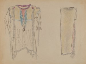 Hirschlederhemd und Leggings
