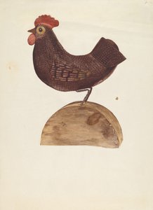 Geschnitzter Vogel