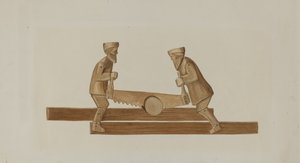 "Holzernte" von American 20th Century