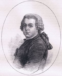 John Adams, Illustration aus Cassells Geschichte der Vereinigten Staaten, veröffentlicht von Cassell, Petter & Galpin, ca. 1900 (Litho) von American English school