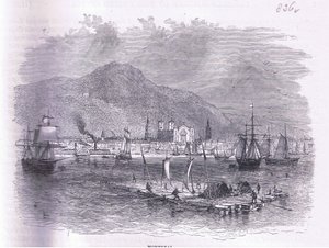 Montreal, Illustration aus Cassells Geschichte der Vereinigten Staaten, veröffentlicht von Cassell, Petter & Galpin, um 1900 (Lithographie) von American English school