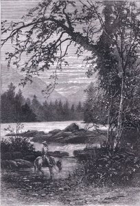 Blick auf North Carolina, Illustration aus Cassells Geschichte der Vereinigten Staaten, veröffentlicht von Cassell, Petter & Galpin, ca. 1900