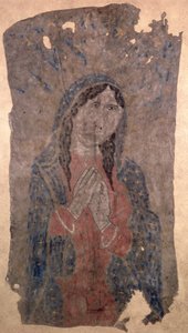 Gemälde einer Madonna, Pueblo-Indianer von American Native