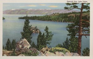 Kalifornien: Emerald Bay, Lake Tahoe (Foto) von American Photographer (after)