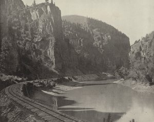 Echo Cliffs, Canyon des Grand River, Colorado (s/w Foto) von American Photographer (after)