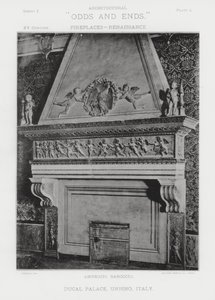 Kamin: Herzogspalast, Urbino, Italien von American Photographer (after)