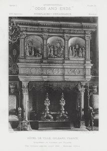 Kamin: Rathaus, Orleans, Frankreich von American Photographer (after)