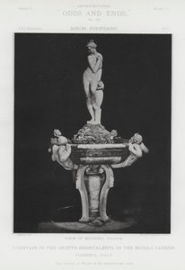 Brunnen in der Grotte Buontalenti, im Boboli-Garten, Florenz, Italien von American Photographer (after)