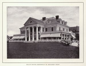 Newport, Rhode Island: Beach Mound, Residenz von Benjamin Thaw