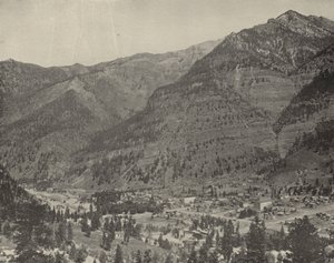 Ouray, Colorado (s/w Foto) von American Photographer (after)
