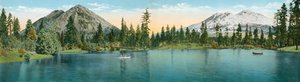 Panorama von Mount Shasta und Black Butte von American Photographer (after)