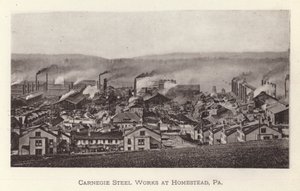 Pittsburgh: Carnegie Stahlwerke in Homestead, Pennsylvania von American Photographer (after)