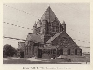 Pittsburgh: Christ P E Kirche, Central und Liberty Avenues von American Photographer (after)