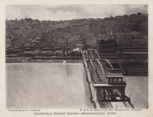 Pittsburgh: Smithfield Street Brücke, Monongahela River