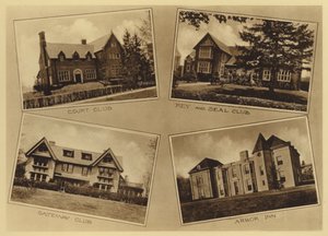 Princeton University: Court Club; Key and Seal Club; Gateway Club; Arbor Inn von American Photographer (after)