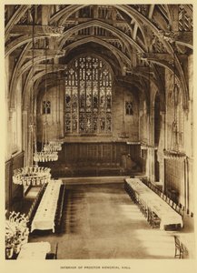 Princeton University: Innenraum der Proctor Memorial Hall von American Photographer (after)