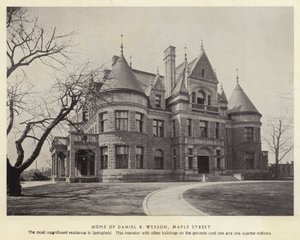 Springfield, Massachusetts: Haus von Daniel B. Wesson, Maple Street