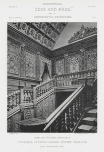 Treppenhaus, Canford Manor, Dorset, England von American Photographer (after)